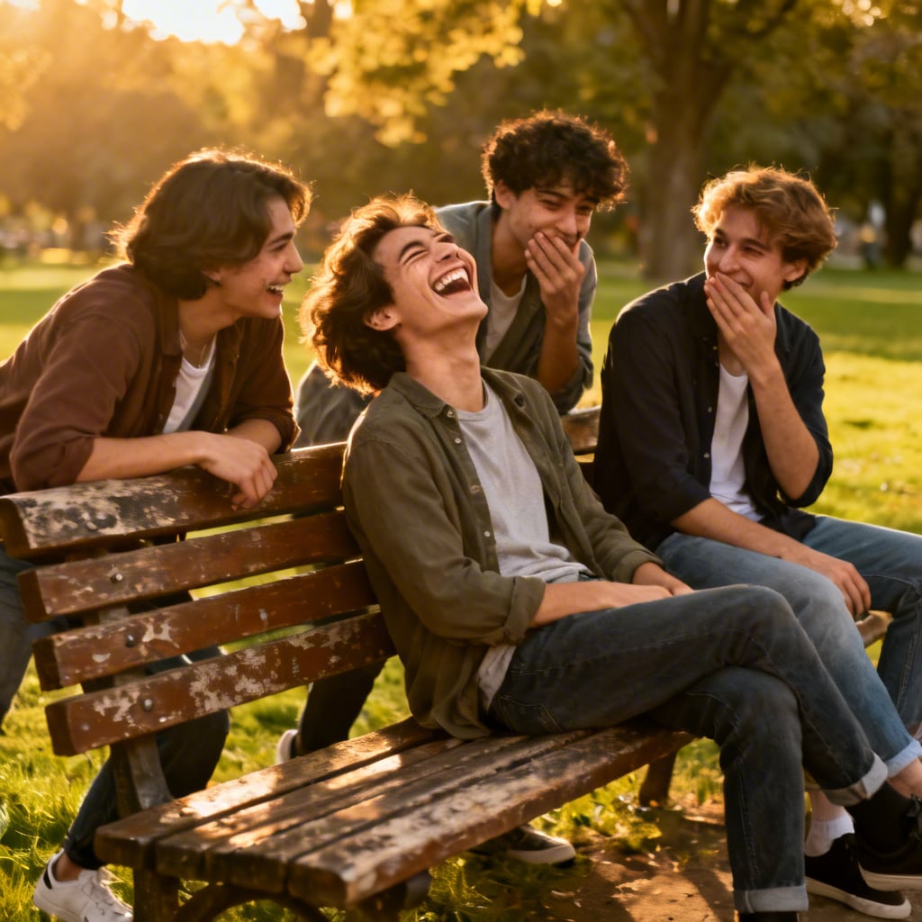 to laugh